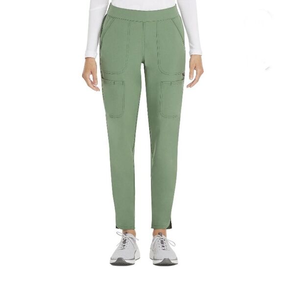 Fashion Stretch Pull-On Straight Leg Cargo Scrub Pants Size 3X - Picture 4 of 9